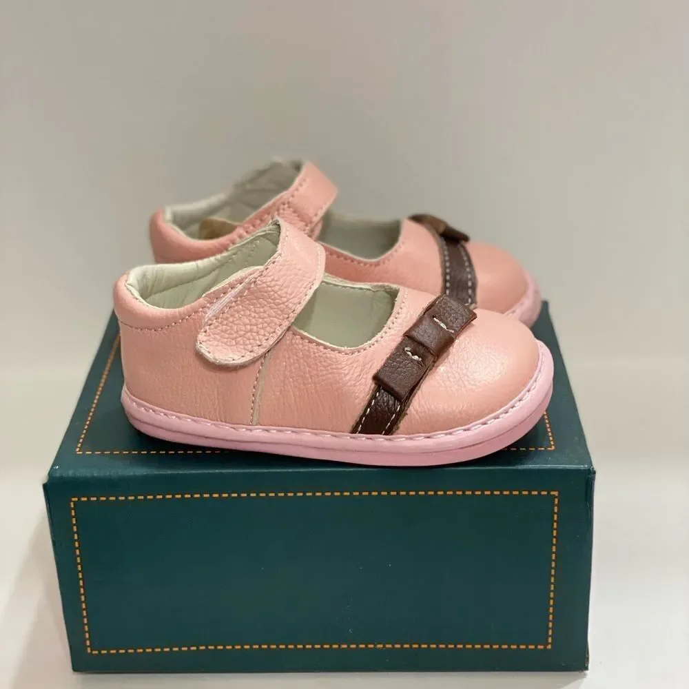 Chulis Baby Girls Shoes sz 4 Leather Mary Janes NEW # bag CT